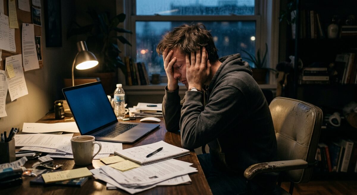 Усталый блогер в поисках решения для заработка