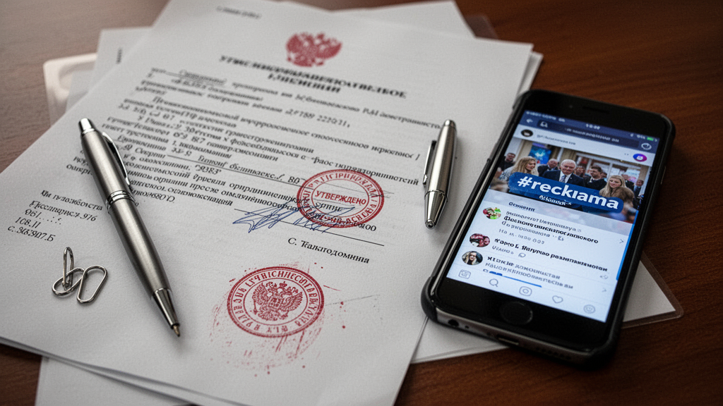 Юридические требования и маркировка рекламы