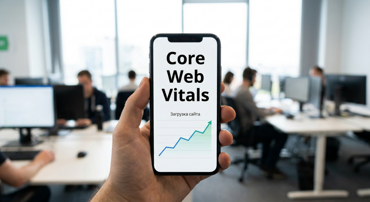 Показатели Core Web Vitals на мобильном