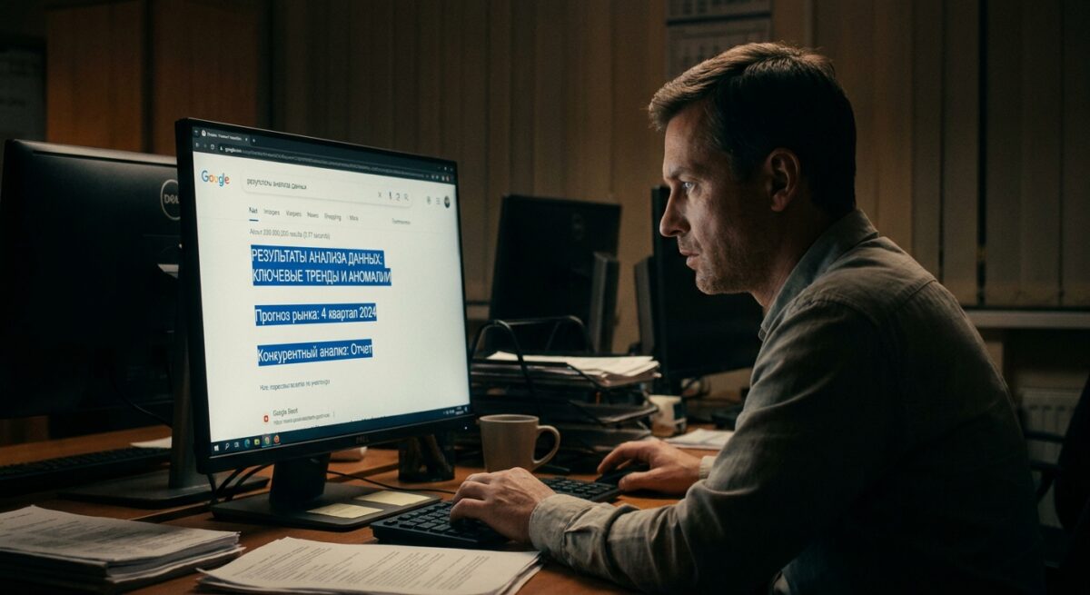 Проверка поискового интента вручную