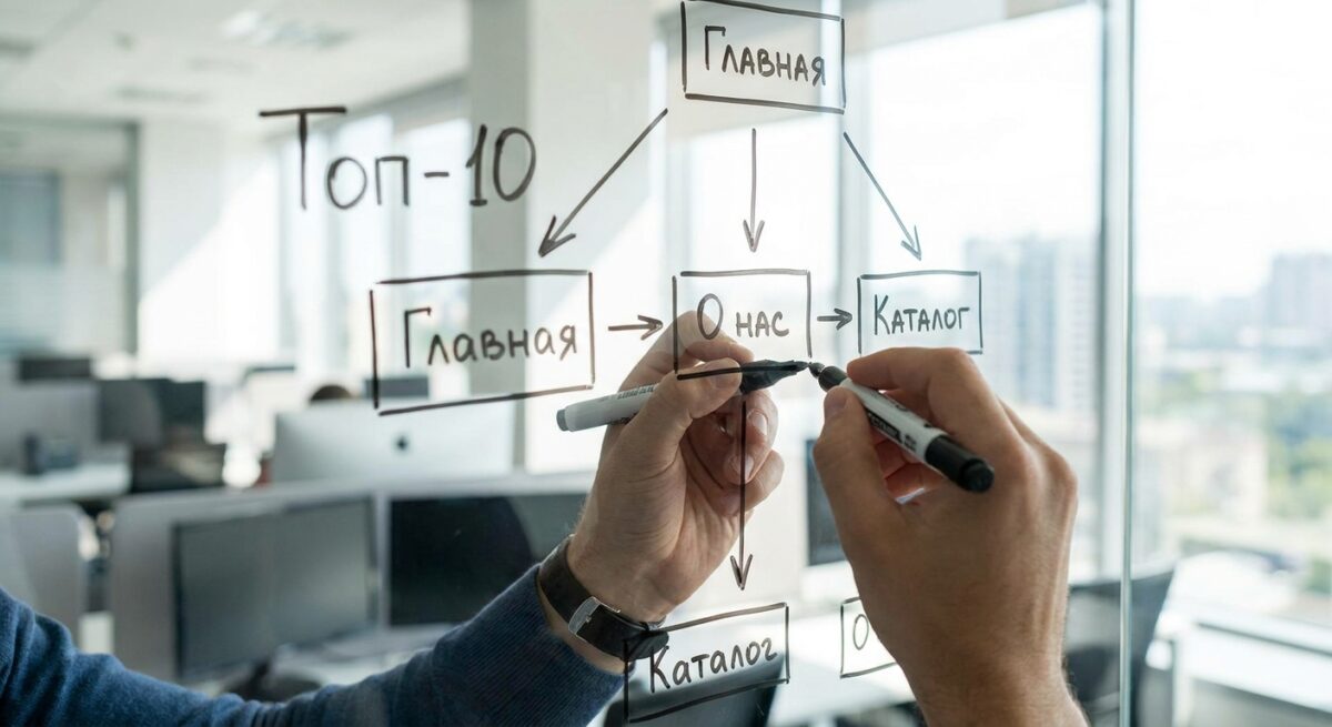 Проектирование структуры статьи на основе конкурентов из топа