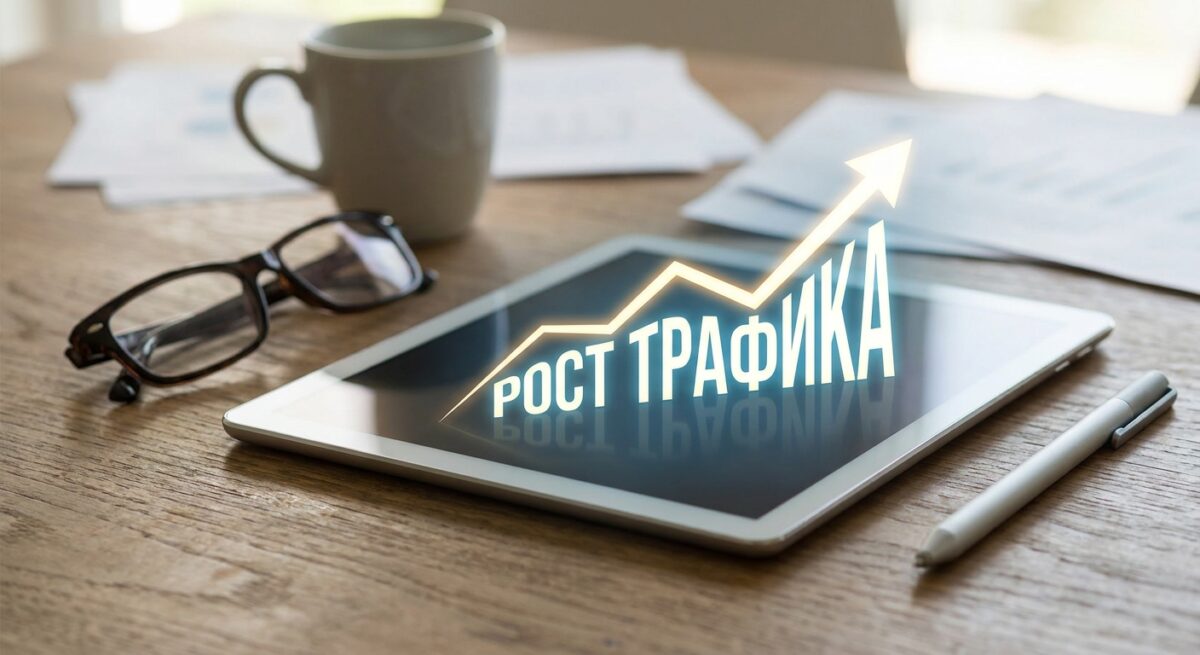 Рост SEO трафика после настройки