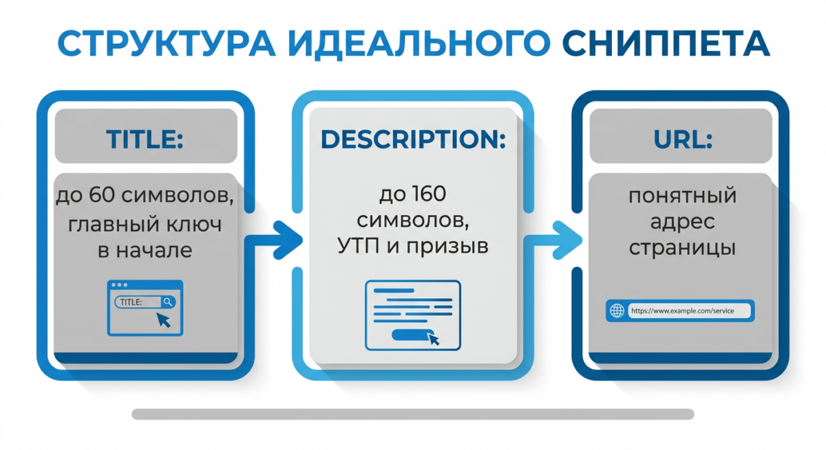 Структура идеального сниппета