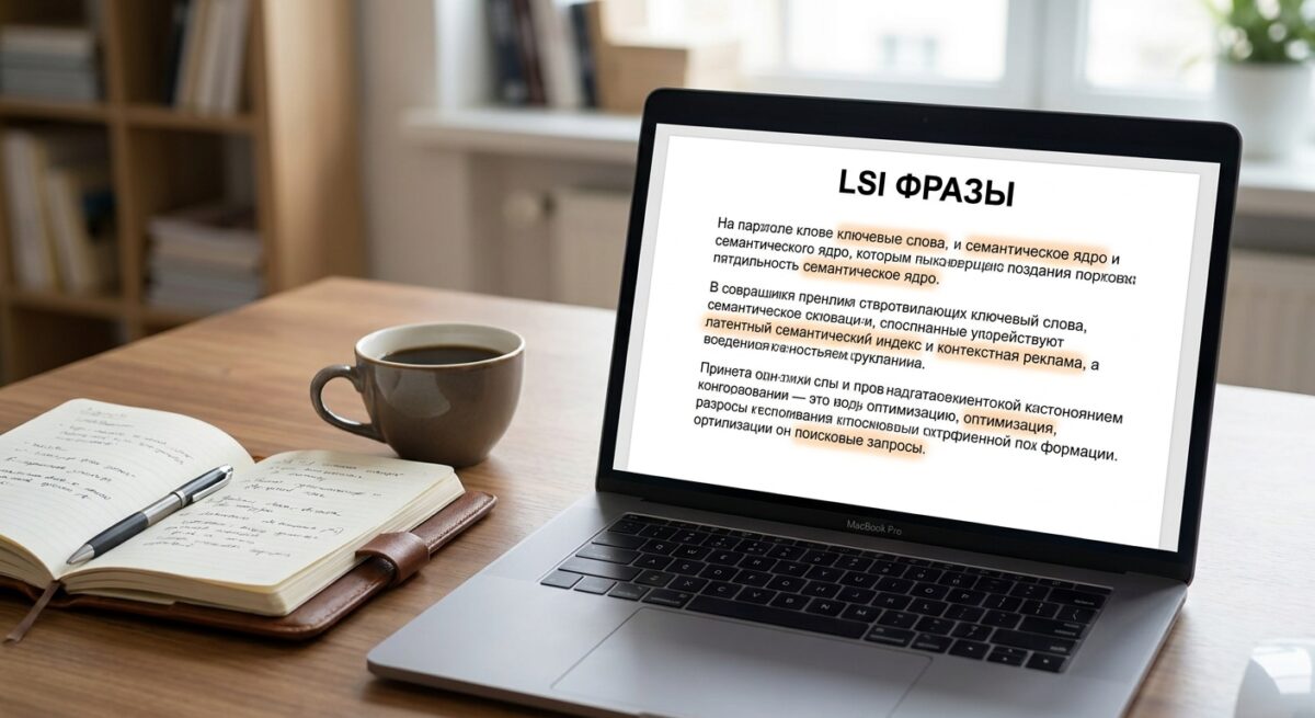 Обогащение текста LSI-фразами