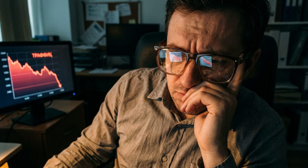 Падение трафика после обновления алгоритмов Google