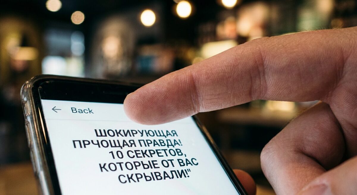 Возврат в поисковую выдачу из-за кликбейта на сайте
