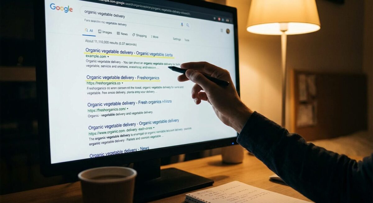 Поиск SEO-конкурентов в поисковой выдаче