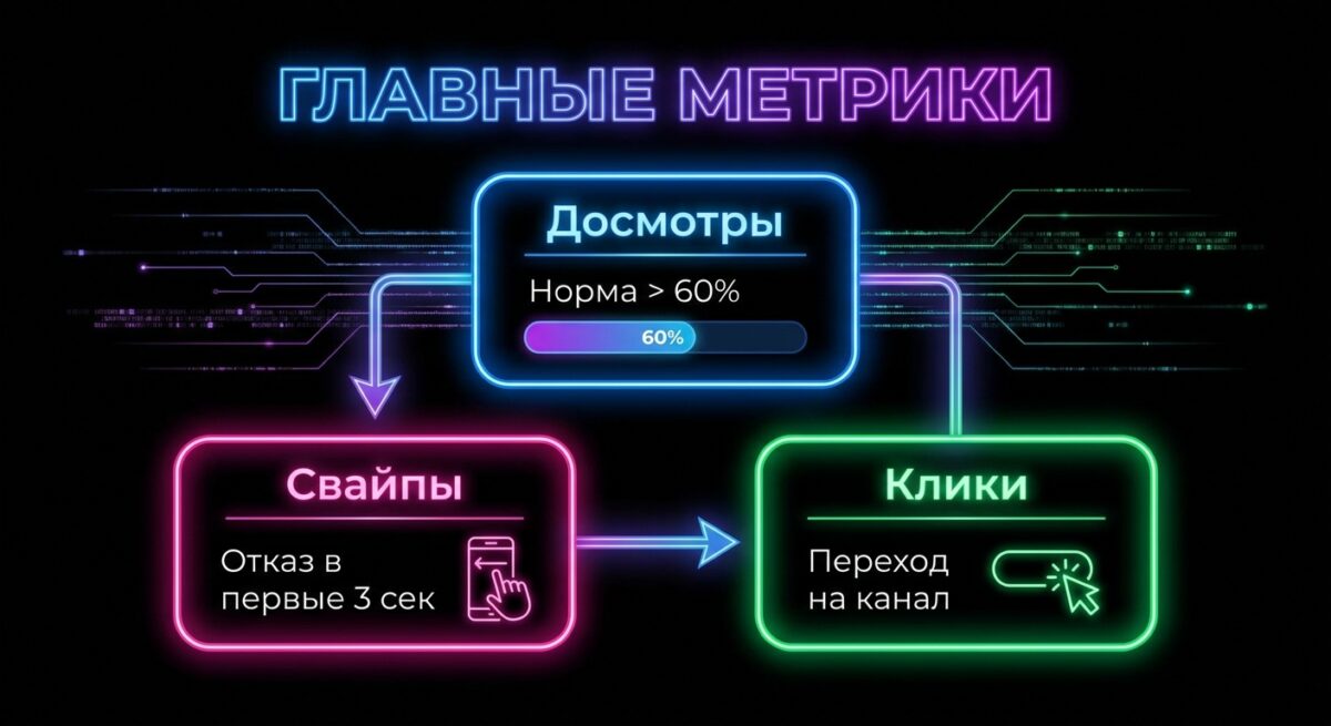 Главные метрики для анализа успешности Shorts