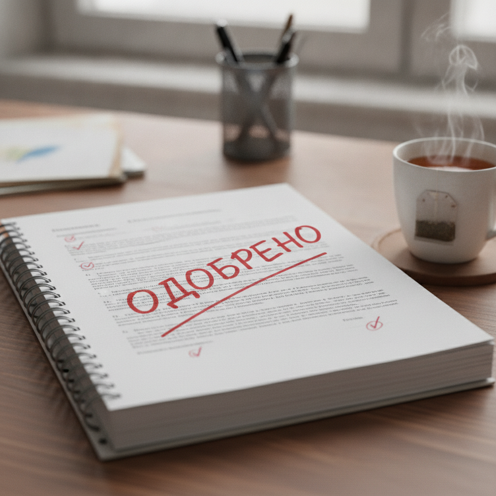 Утвержденное техническое задание