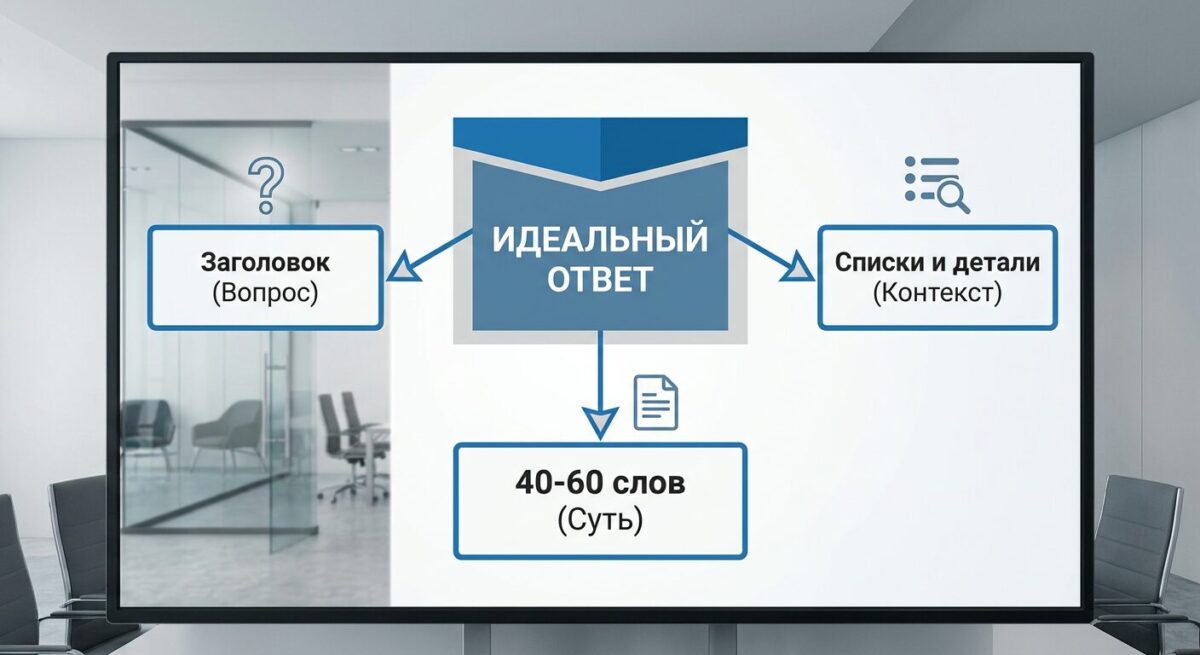 Структура контента для голосового поиска и AI