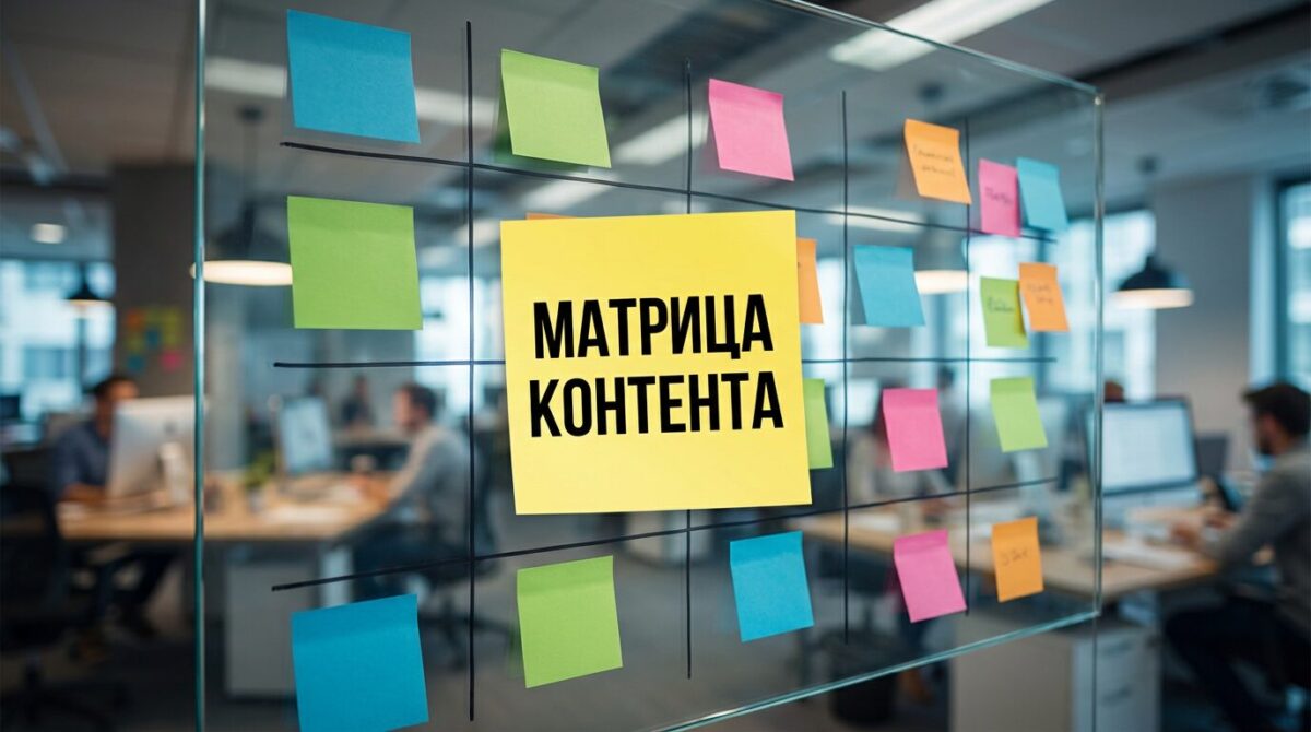 Разработка контент-матрицы для распределения форматов