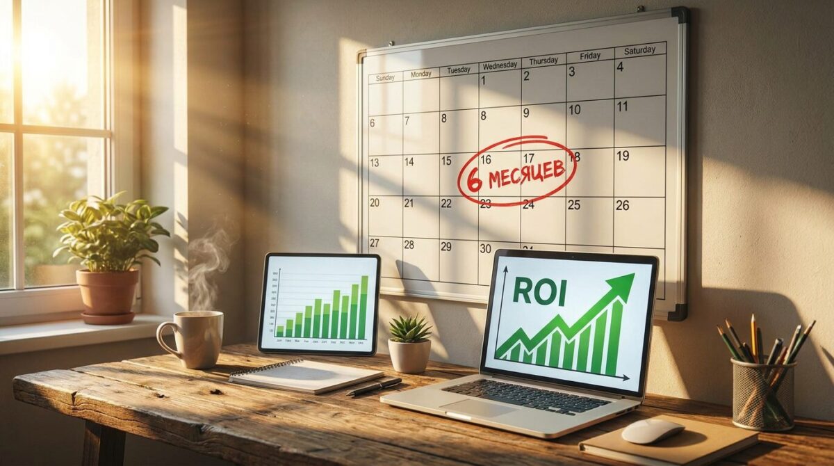 Долгосрочные результаты SEO продвижения и рост ROI