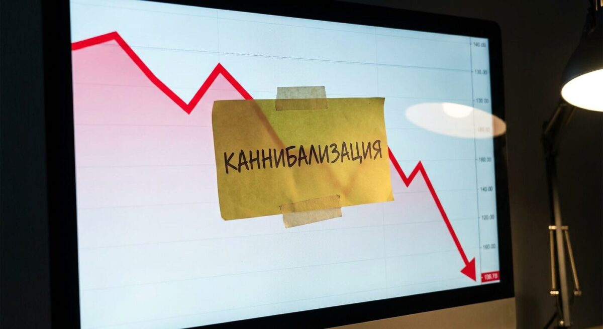 Падение трафика из-за каннибализации поисковых запросов