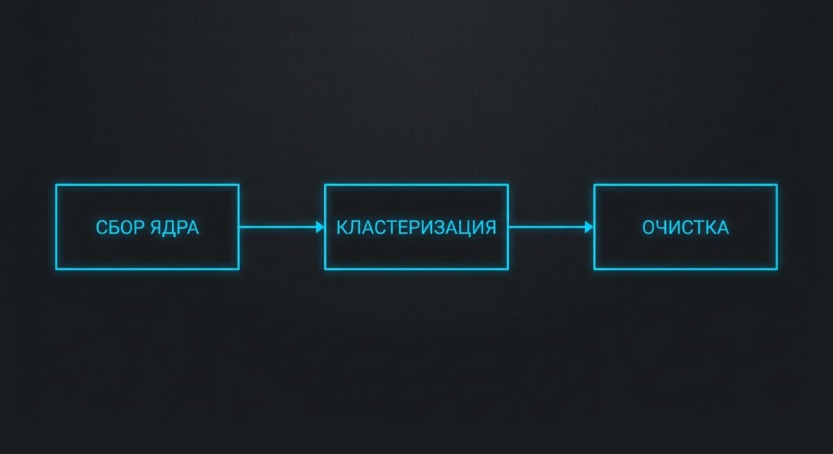 Схема автоматизации сбора семантического ядра