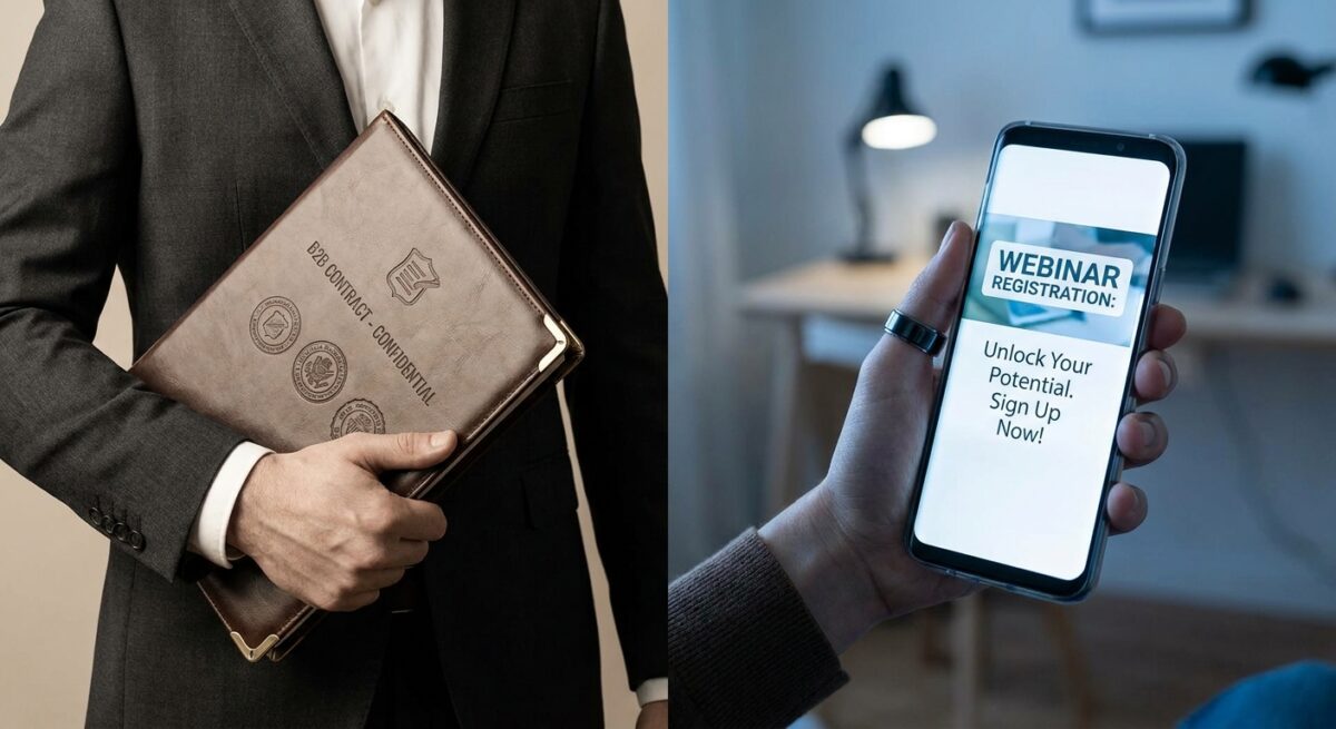 Сравнение лидов в B2B сегменте и инфобизнесе